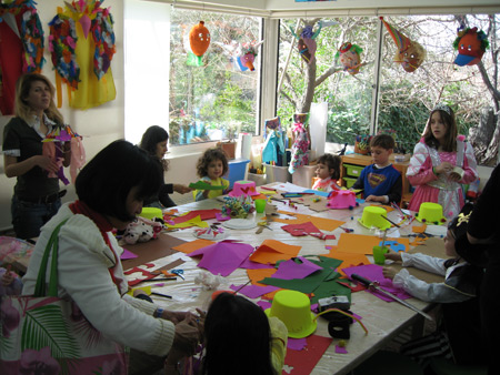 Αποκριάτικη Γιορτή στο EZ Art Studio