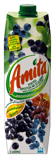 Nέος χυμός Amita Acai Berry Nέος χυμός Amita Acai Berry